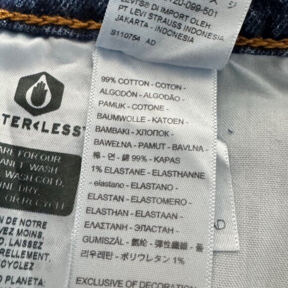 LEVI'S Wedgie Straight Button Fly Jeans - Picture 5 of 15